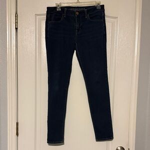 American Eagle Outfitters Women's Navy Skinny Jeans